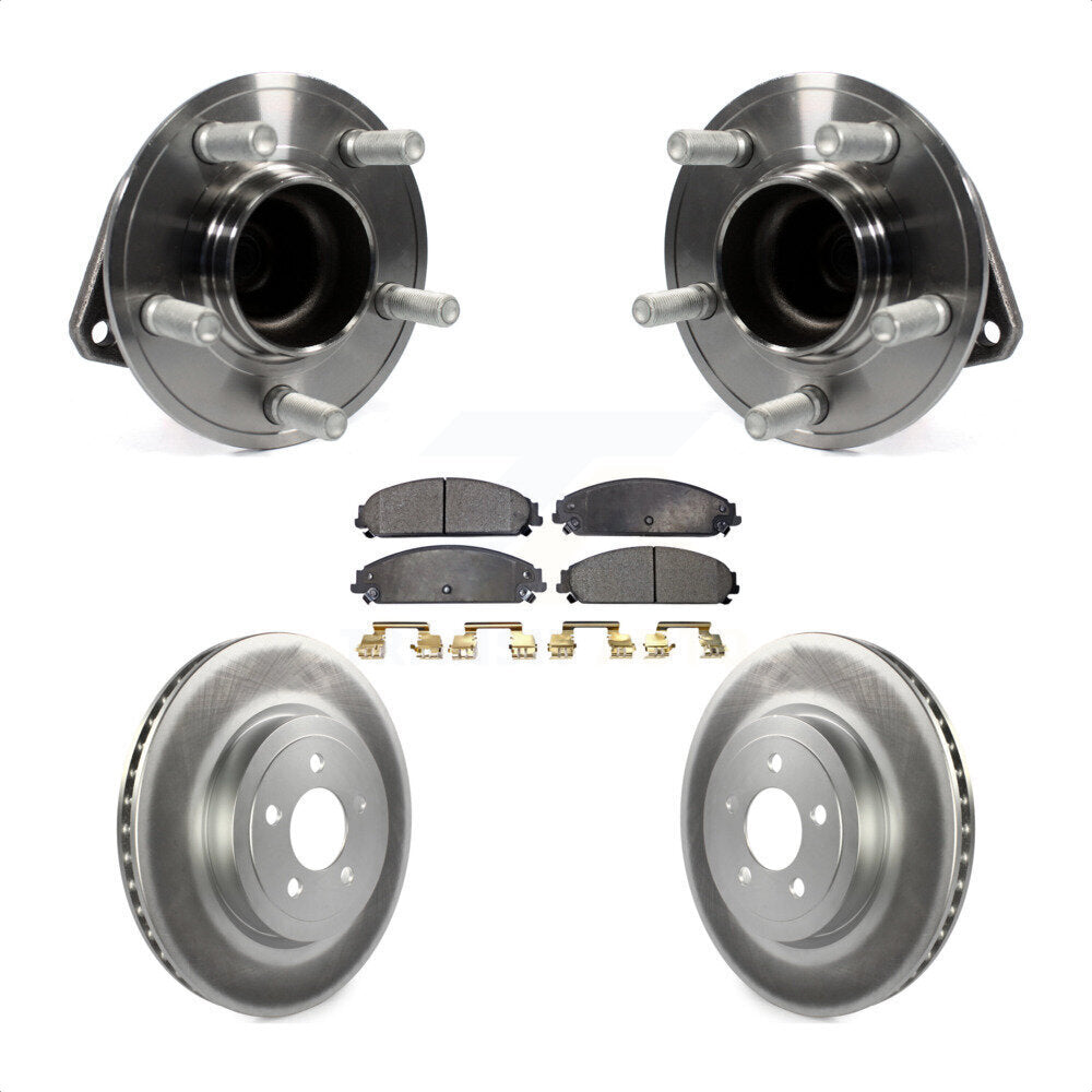 Transit Auto KBB-104680 Wheel Bearing and Hub Assembly for 2012-2023 Dodge Charger, Chrysler 300, Dodge Challenger - Front product image