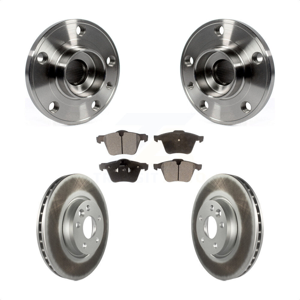 Transit Auto KBB-104687 Wheel Bearing and Hub Assembly for 2008 Volvo V70 - Front product image