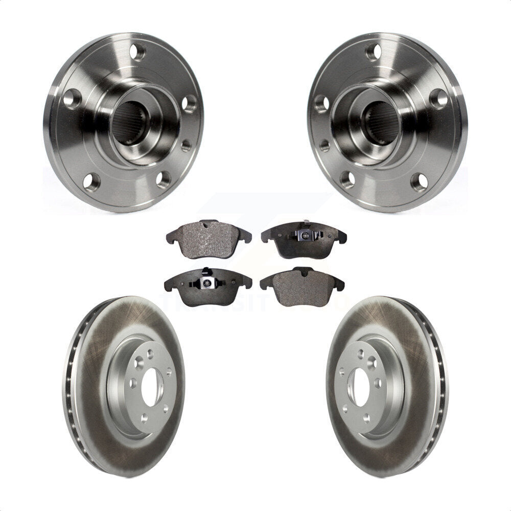 Transit Auto KBB-104688 Wheel Bearing and Hub Assembly for 2007-2018 Volvo S60, Volvo S80, Volvo V60 & more - Front product image