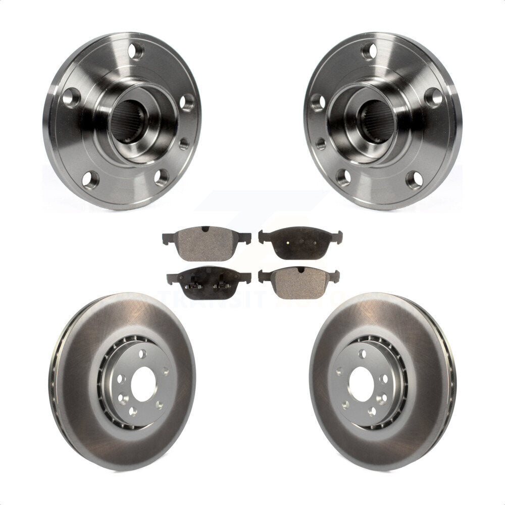 Transit Auto KBB-104689 Wheel Bearing and Hub Assembly for 2010-2015 Volvo XC60 - Front product image