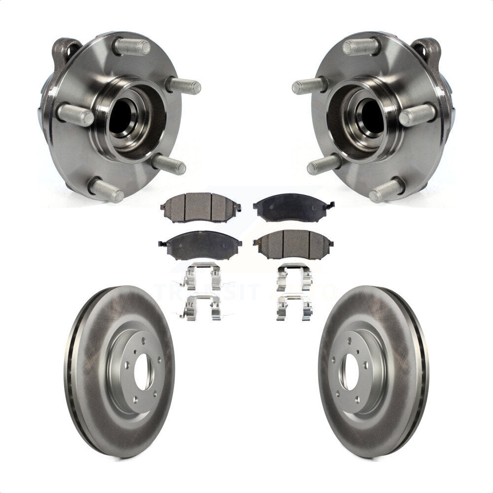 Transit Auto KBB-104694 Wheel Bearing and Hub Assembly for 2006-2020 INFINITI Q40, INFINITI Q70L, INFINITI QX70 & more - Front product image