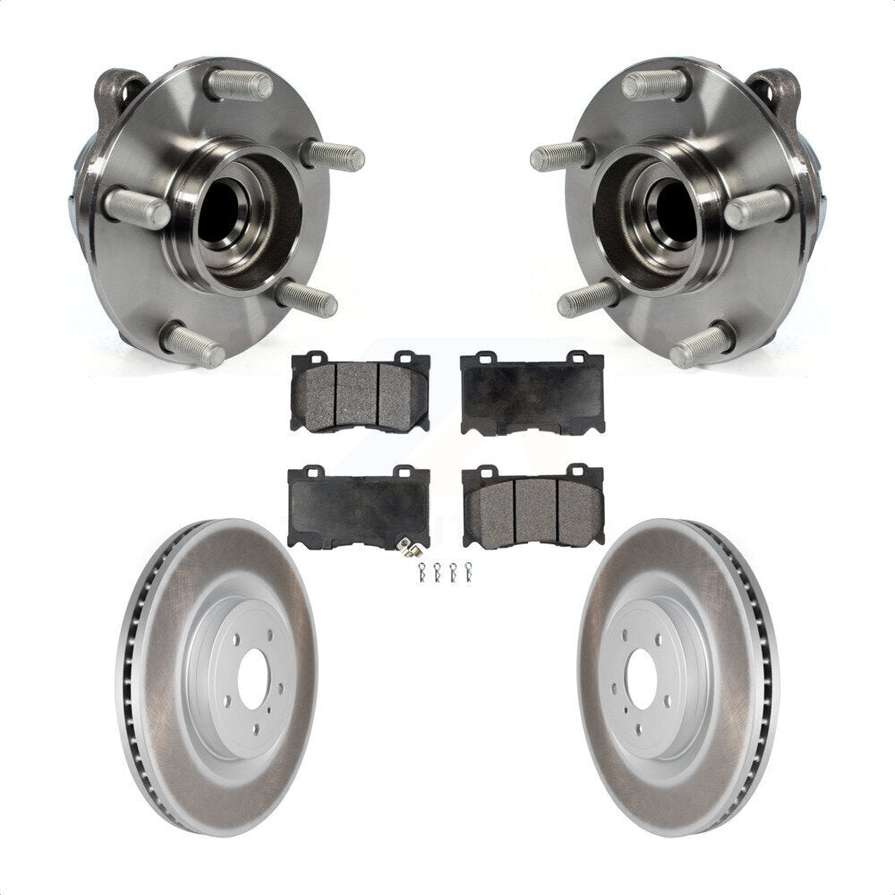 Transit Auto KBB-104698 Wheel Bearing and Hub Assembly for 2009-2023 Nissan Z, INFINITI Q60, INFINITI Q70L & more - Front product image