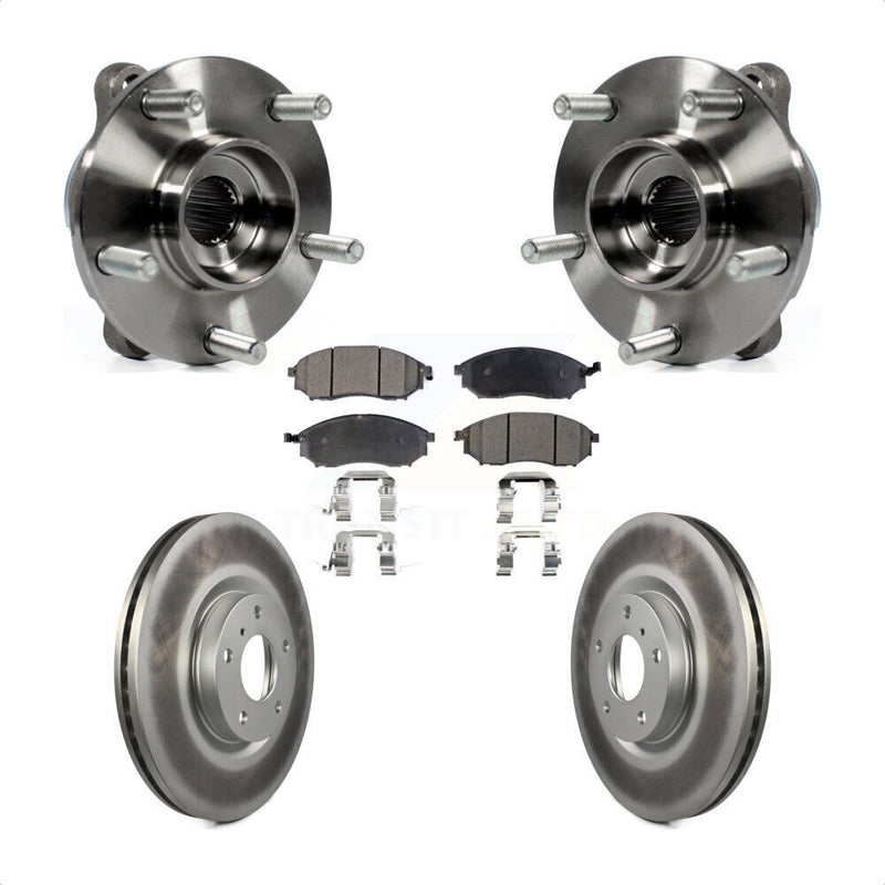 Transit Auto KBB-104701 Wheel Bearing and Hub Assembly for 2006-2019 INFINITI Q40, INFINITI Q70L, INFINITI QX70 & more - Front product image