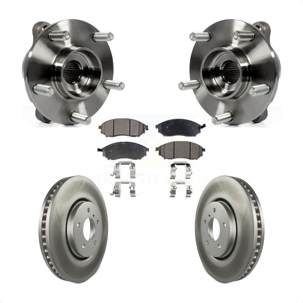 Transit Auto KBB-104702 Wheel Bearing and Hub Assembly for 2006-2013 INFINITI FX37, INFINITI FX35, INFINITI FX45 - Front product image