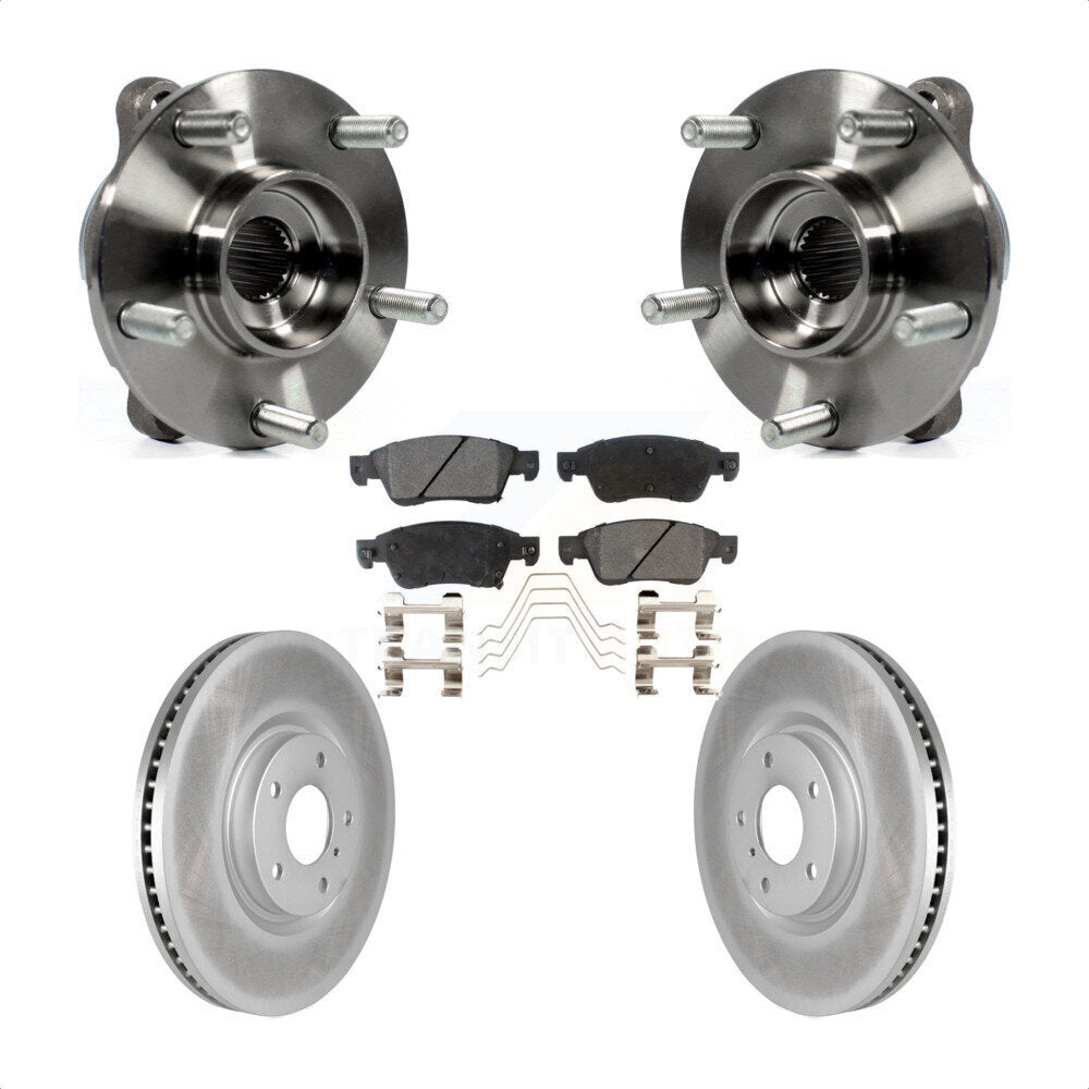 Transit Auto KBB-104703 Wheel Bearing and Hub Assembly for 2007-2015 INFINITI Q60, INFINITI G35 - Front product image