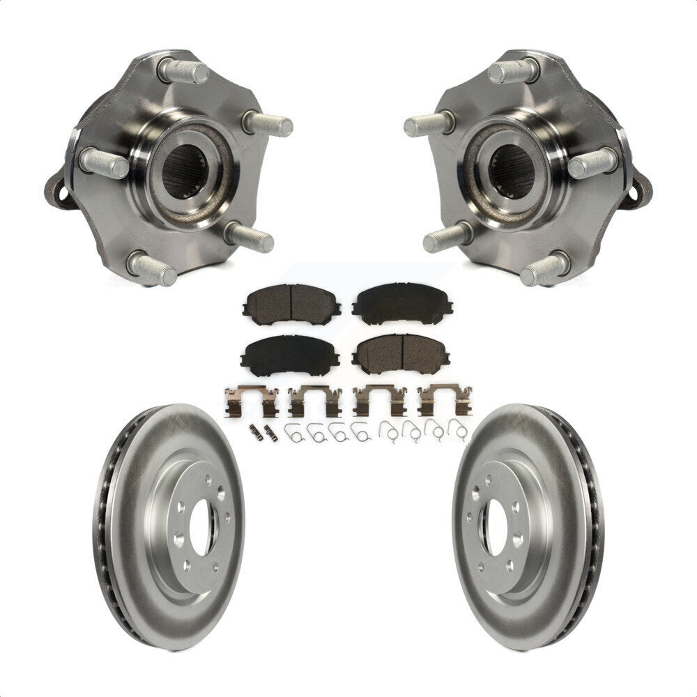Transit Auto KBB-104727 Wheel Bearing and Hub Assembly for 2014-2022 Nissan Rogue, Nissan Qashqai, Nissan Rogue Sport - Front product image