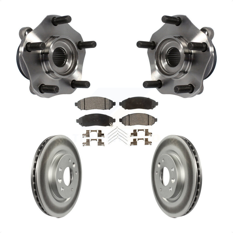 Transit Auto KBB-104733 Wheel Bearing and Hub Assembly for 2015 Nissan LEAF - Front product image