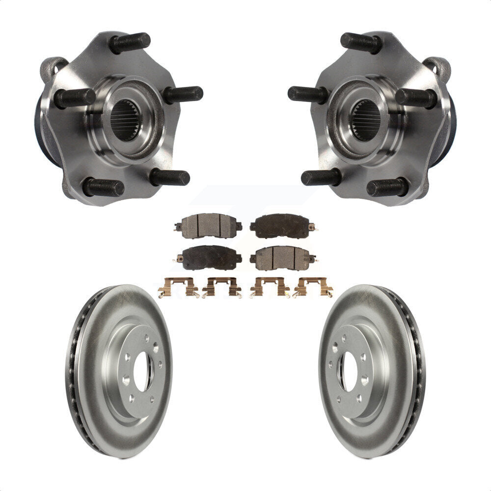 Transit Auto KBB-104734 Wheel Bearing and Hub Assembly for 2014-2017 Nissan LEAF - Front product image