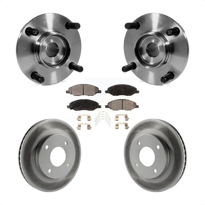 Transit Auto KBB-104739 Wheel Bearing and Hub Assembly for 2009-2011 Nissan Versa - Front product image