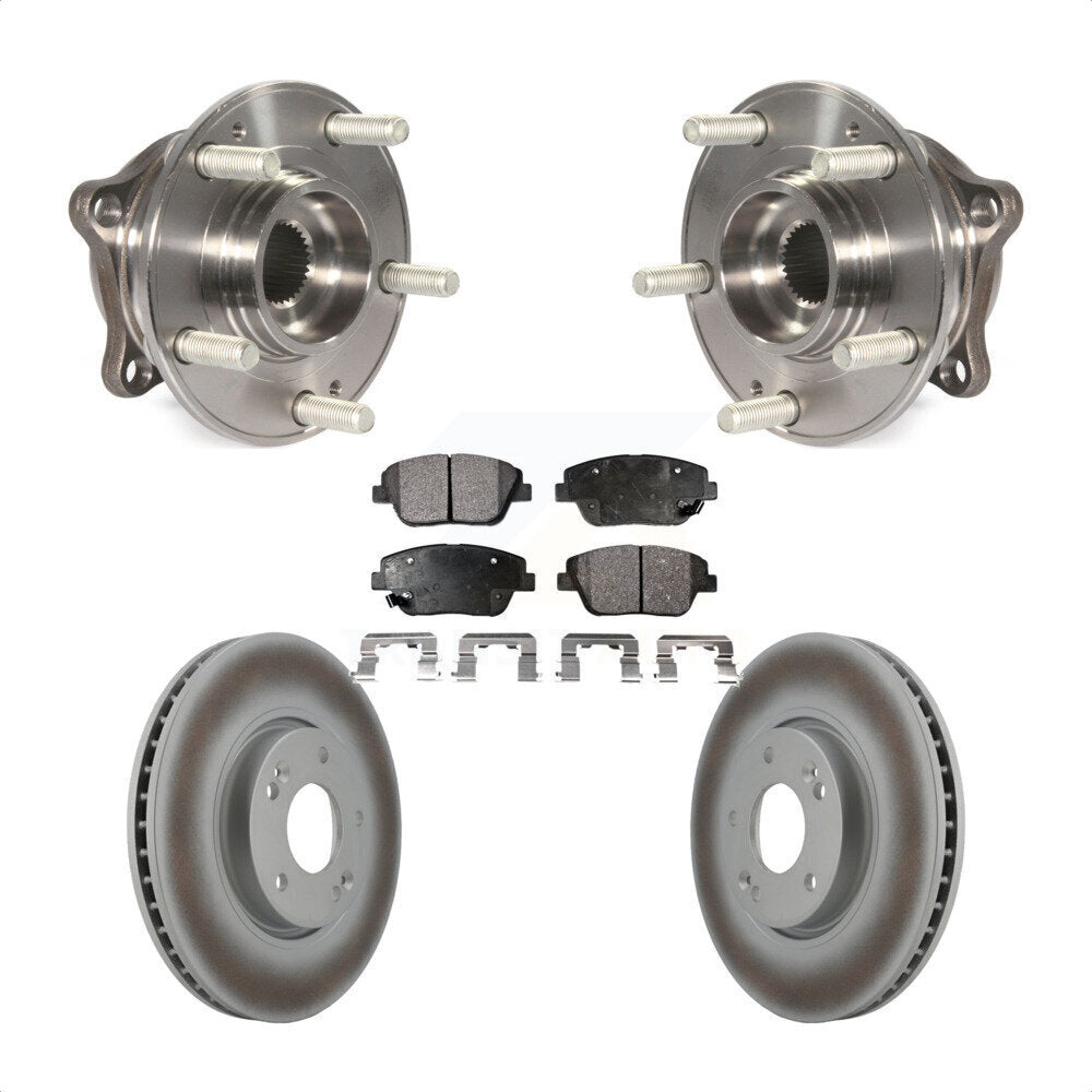 Transit Auto KBB-104740 Wheel Bearing and Hub Assembly for 2015 Hyundai Sonata - Front product image