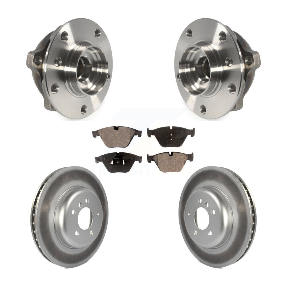 Transit Auto KBB-104751 Wheel Bearing and Hub Assembly for 2011-2019 BMW 535d xDrive, BMW 640i xDrive, BMW 640i xDrive Gran Coupe & more - Front product image