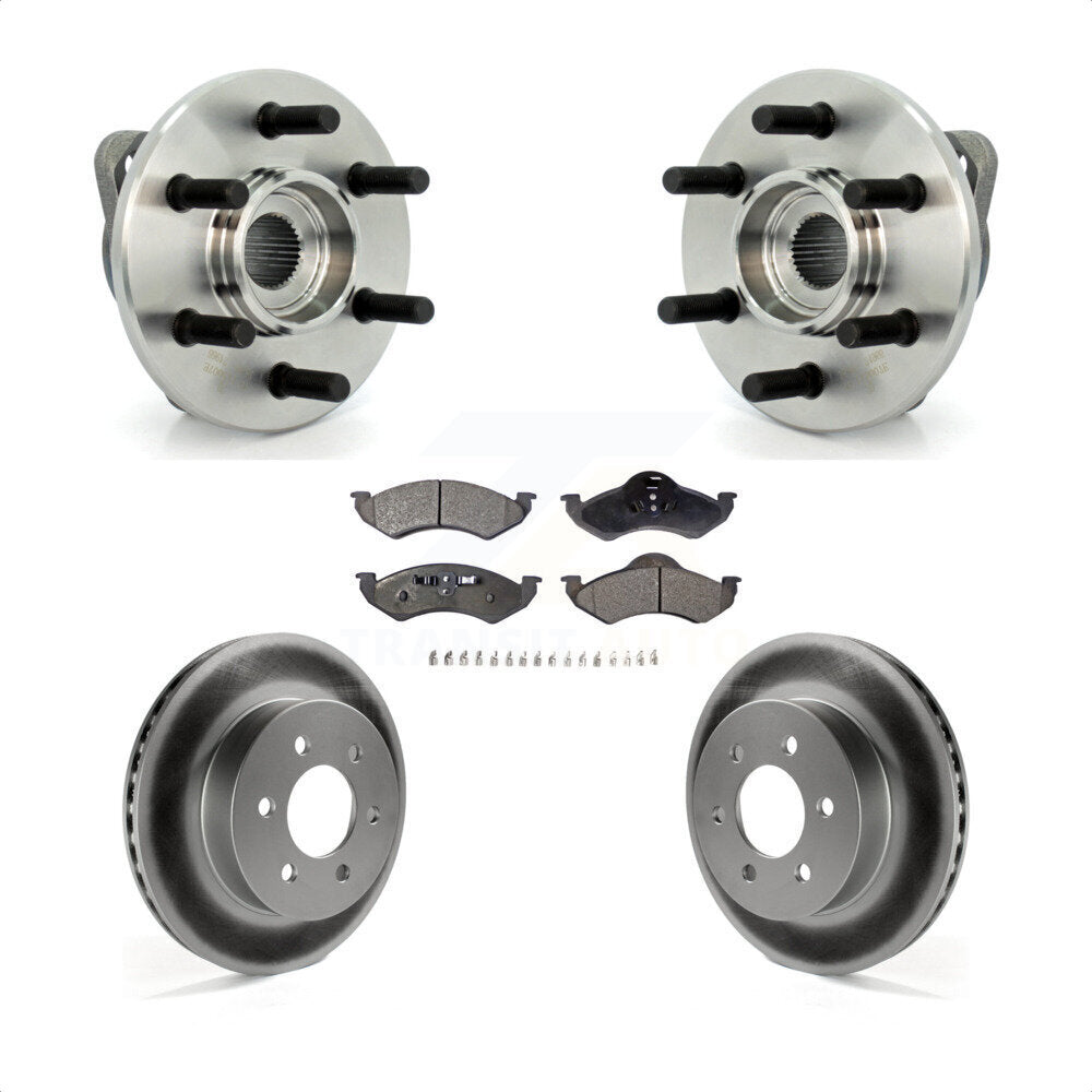Transit Auto KBB-104752 Wheel Bearing and Hub Assembly for 2000-2002 Dodge Durango, Dodge Dakota - Front product image