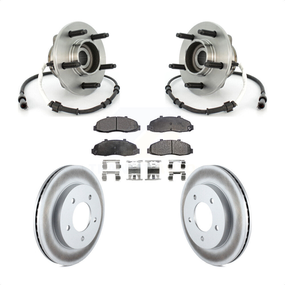 Transit Auto KBB-104761 Wheel Bearing and Hub Assembly for 2000-2004 Ford F-150 Heritage, Ford F-150 - Front product image