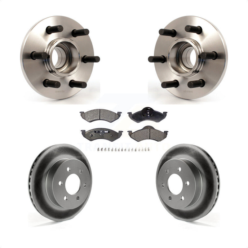 Transit Auto KBB-104762 Wheel Bearing and Hub Assembly for 2000-2002 Dodge Dakota, Dodge Durango - Front product image