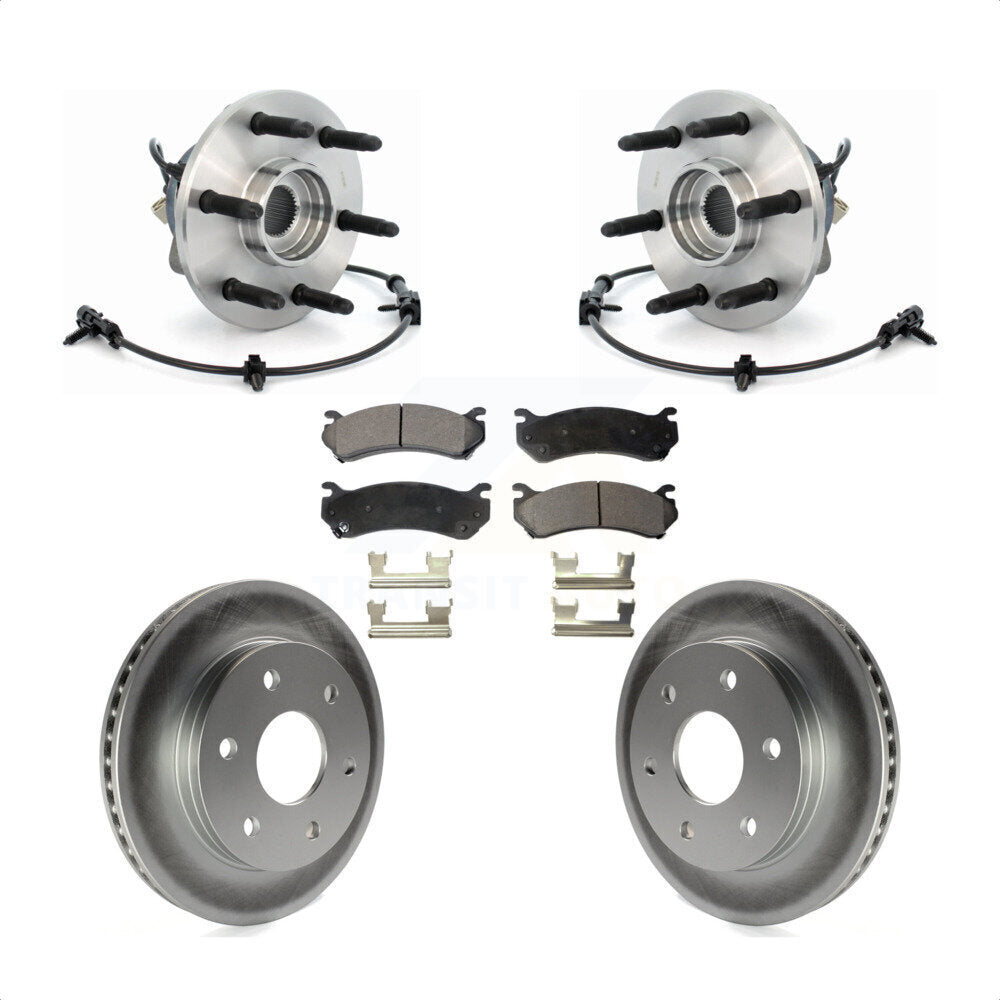 Transit Auto KBB-104766 Wheel Bearing and Hub Assembly for 1999-2008 Chevrolet Silverado 1500 Classic, GMC Sierra 1500 Classic, Chevrolet Silverado 1500 & more - Front product image