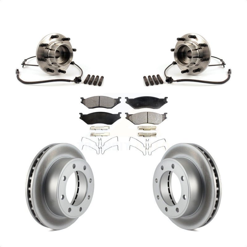 Transit Auto KBB-104780 Wheel Bearing and Hub Assembly for 2000-2004 Ford F-550 Super Duty - Front product image