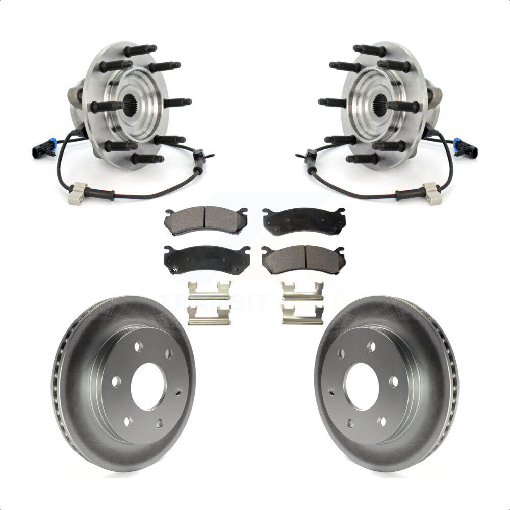 Transit Auto KBB-104781 Wheel Bearing and Hub Assembly for 2001-2007 GMC Sierra 1500 Classic, Chevrolet Silverado 1500, GMC Sierra 1500 - Front product image