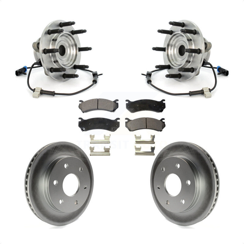 Transit Auto KBB-104781 Wheel Bearing and Hub Assembly for 2001-2007 GMC Sierra 1500 Classic, Chevrolet Silverado 1500, GMC Sierra 1500 - Front product image