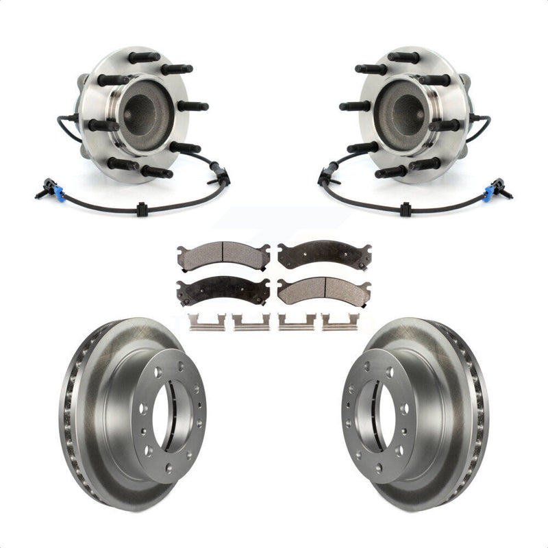 Transit Auto KBB-104785 Wheel Bearing and Hub Assembly for 1999-2017 GMC Savana 2500, Chevrolet Express 2500, Chevrolet Express 3500 & more - Front product image