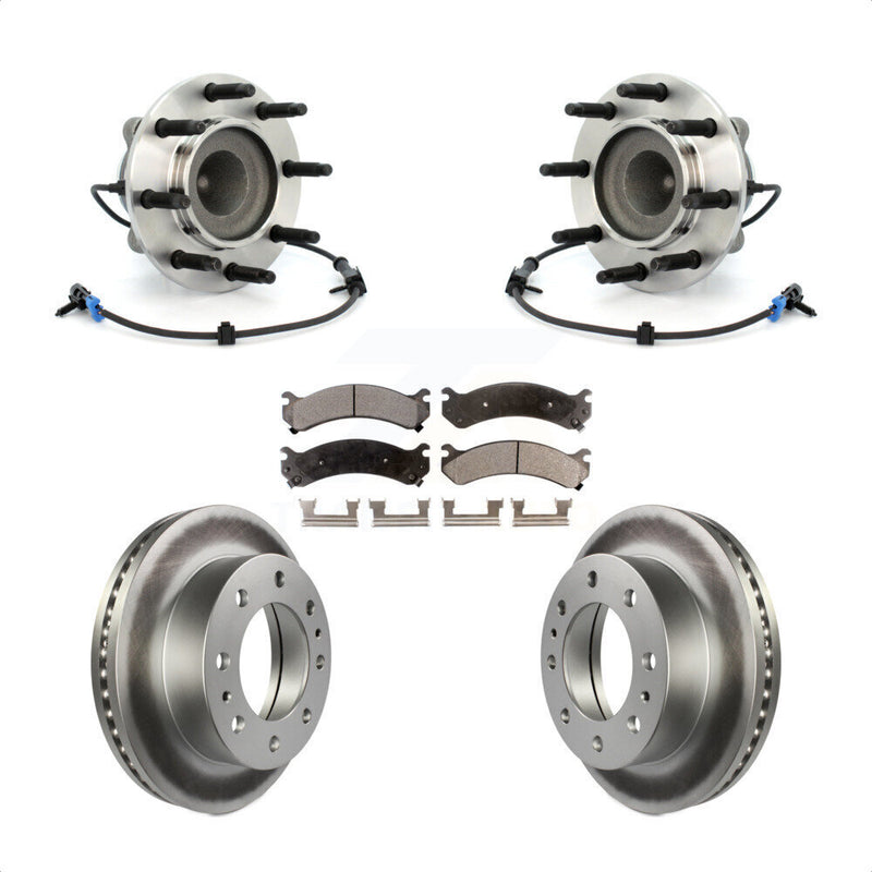 Transit Auto KBB-104786 Wheel Bearing and Hub Assembly for 2009-2015 Chevrolet Express 4500, GMC Savana 4500 - Front product image