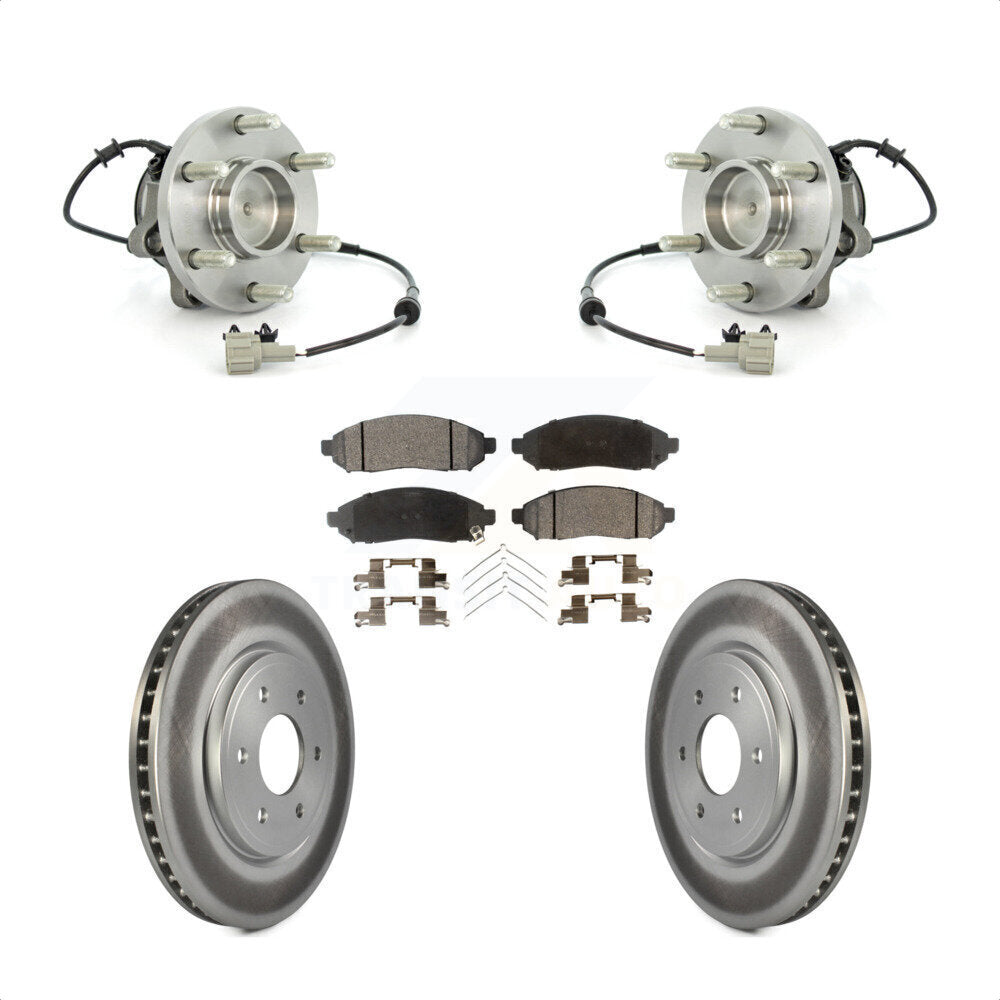 Transit Auto KBB-104791 Wheel Bearing and Hub Assembly for 2005-2024 Nissan Frontier, Suzuki Equator, Nissan Pathfinder & more product image