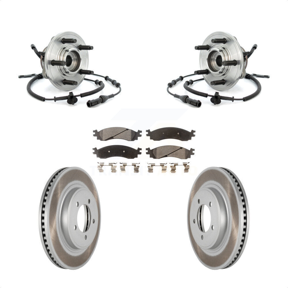 Transit Auto KBB-104807 Wheel Bearing and Hub Assembly for 2006-2010 Ford Explorer Sport Trac, Ford Explorer, Mercury Mountaineer - Front product image