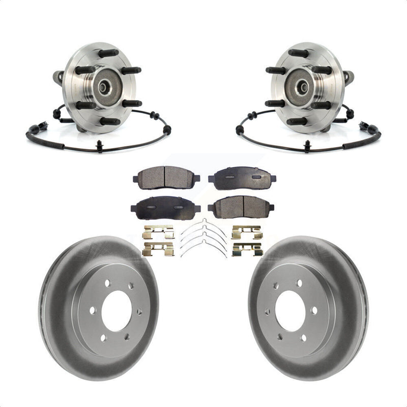 Transit Auto KBB-104808 Wheel Bearing and Hub Assembly for 2005-2008 Ford F-150, Lincoln Mark LT - Front product image