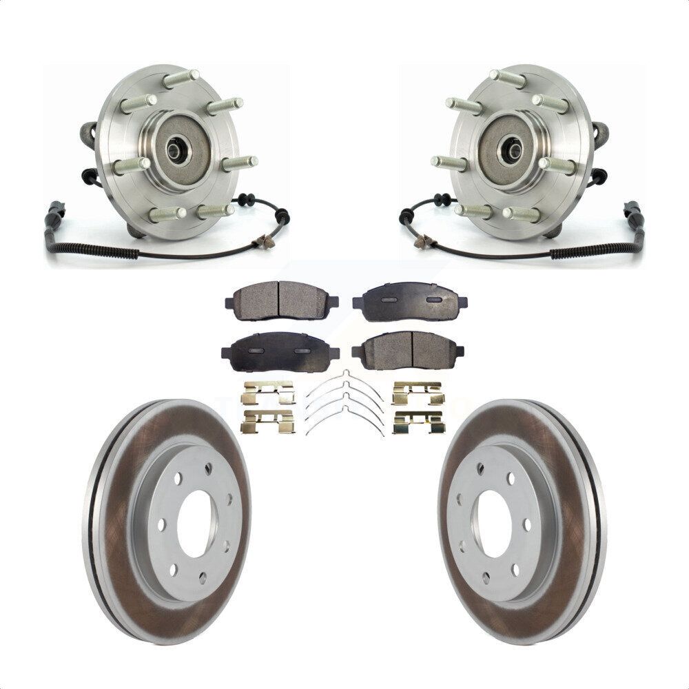 Transit Auto KBB-104810 Wheel Bearing and Hub Assembly for 2005-2008 Ford F-150, Lincoln Mark LT - Front product image