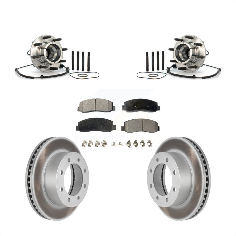 Transit Auto KBB-104811 Wheel Bearing and Hub Assembly for 2005-2009 Ford F-250 Super Duty, Ford F-350 Super Duty - Front product image