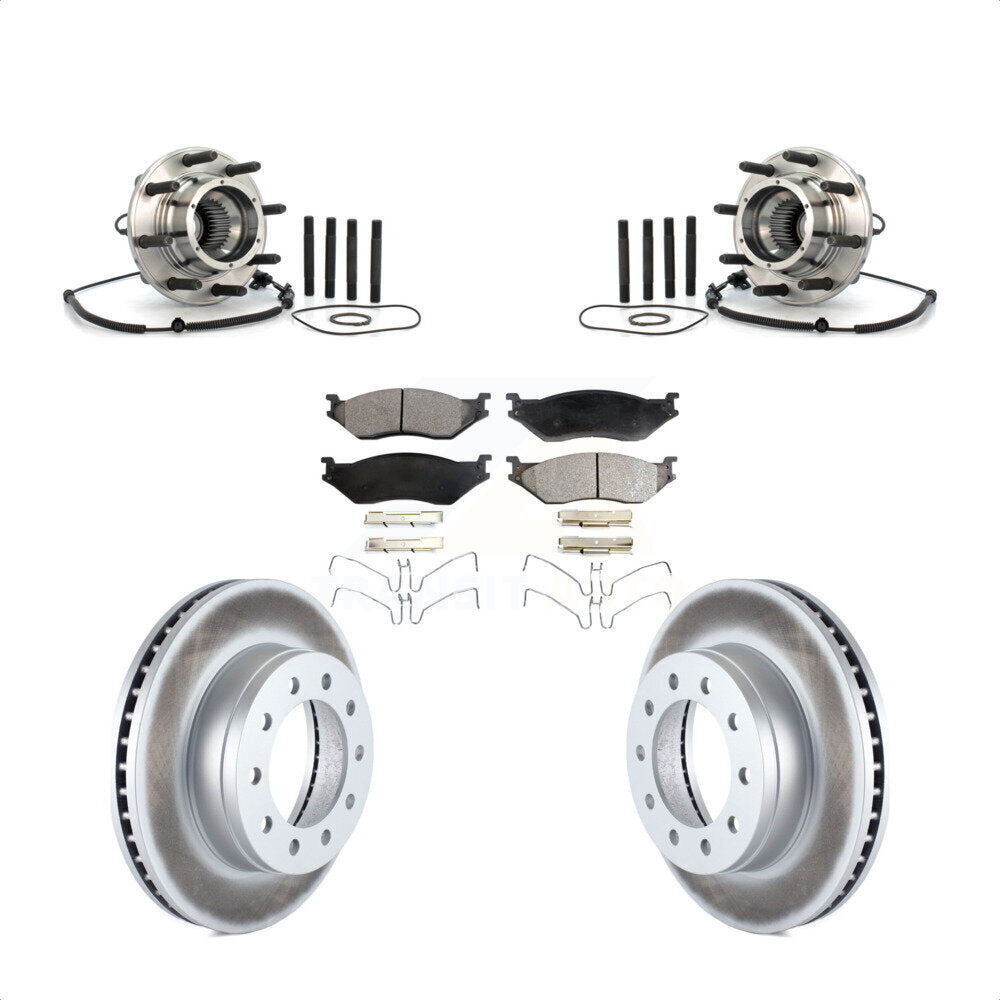 Transit Auto KBB-104814 Wheel Bearing and Hub Assembly for 2010 Ford F-550 Super Duty - Front product image
