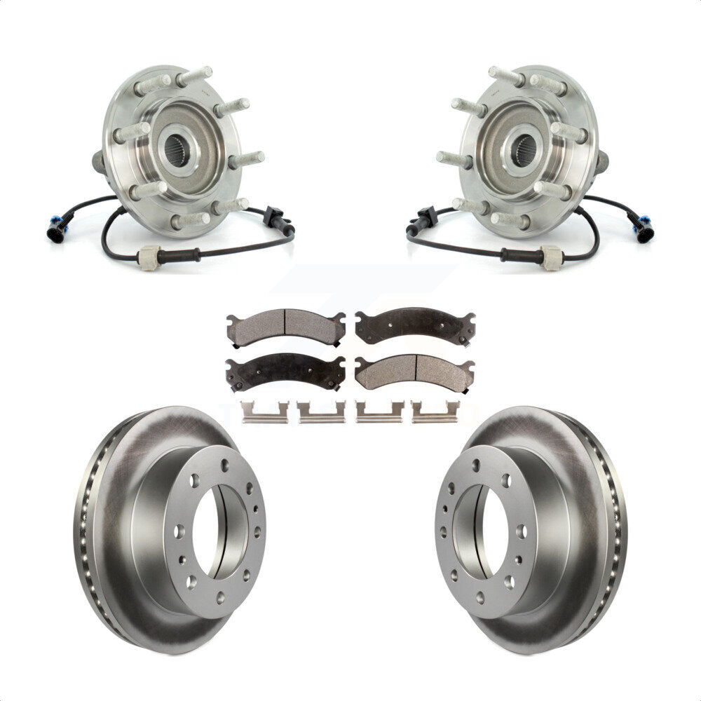 Transit Auto KBB-104819 Wheel Bearing and Hub Assembly for 2001-2007 Chevrolet Silverado 3500 Classic, GMC Sierra 3500 Classic, Chevrolet Silverado 3500 & more - Front product image