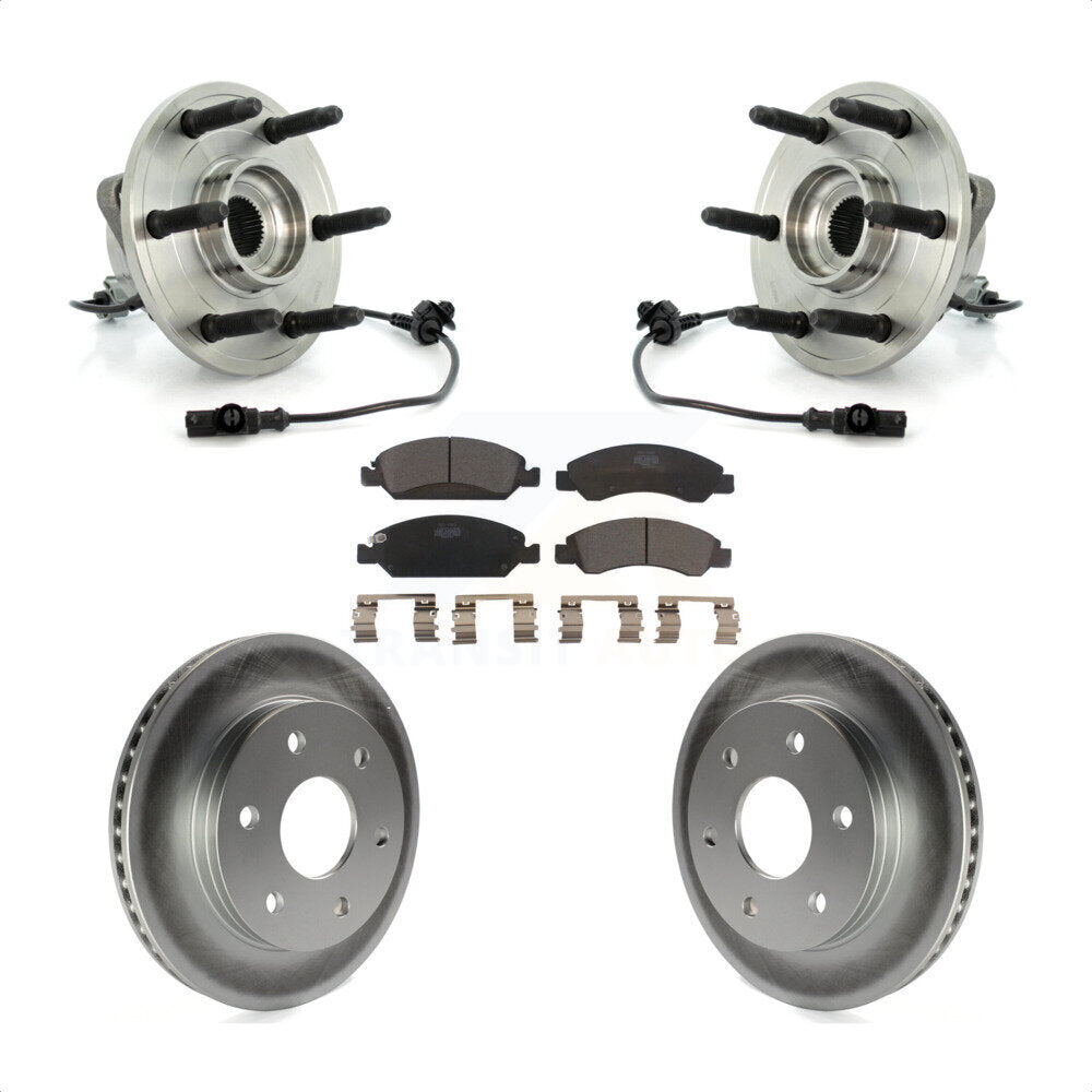 Transit Auto KBB-104828 Wheel Bearing and Hub Assembly for 2007 GMC Sierra 1500 - Front product image