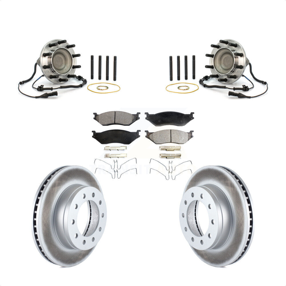 Transit Auto KBB-104843 Wheel Bearing and Hub Assembly for 2005-2010 Ford F-450 Super Duty, Ford F-550 Super Duty - Front product image