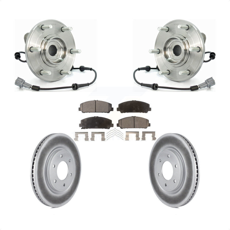 Transit Auto KBB-104853 Wheel Bearing and Hub Assembly for 2008-2012 Nissan Armada, Nissan TITAN, INFINITI QX56 - Front product image