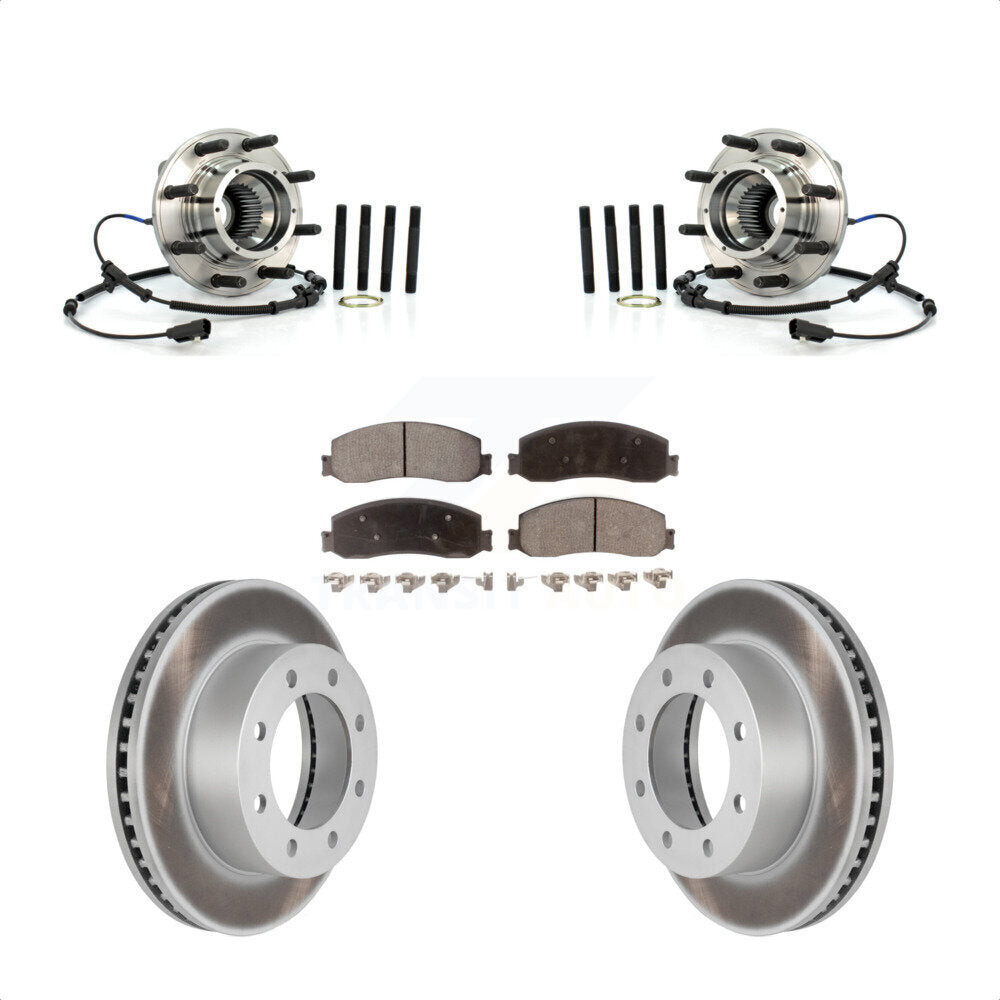 Transit Auto KBB-104857 Wheel Bearing and Hub Assembly for 2012 Ford F-250 Super Duty, Ford F-350 Super Duty - Front product image