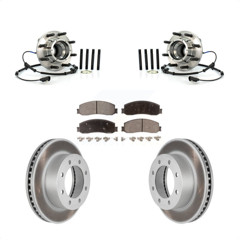 Transit Auto KBB-104857 Wheel Bearing and Hub Assembly for 2012 Ford F-250 Super Duty, Ford F-350 Super Duty - Front product image
