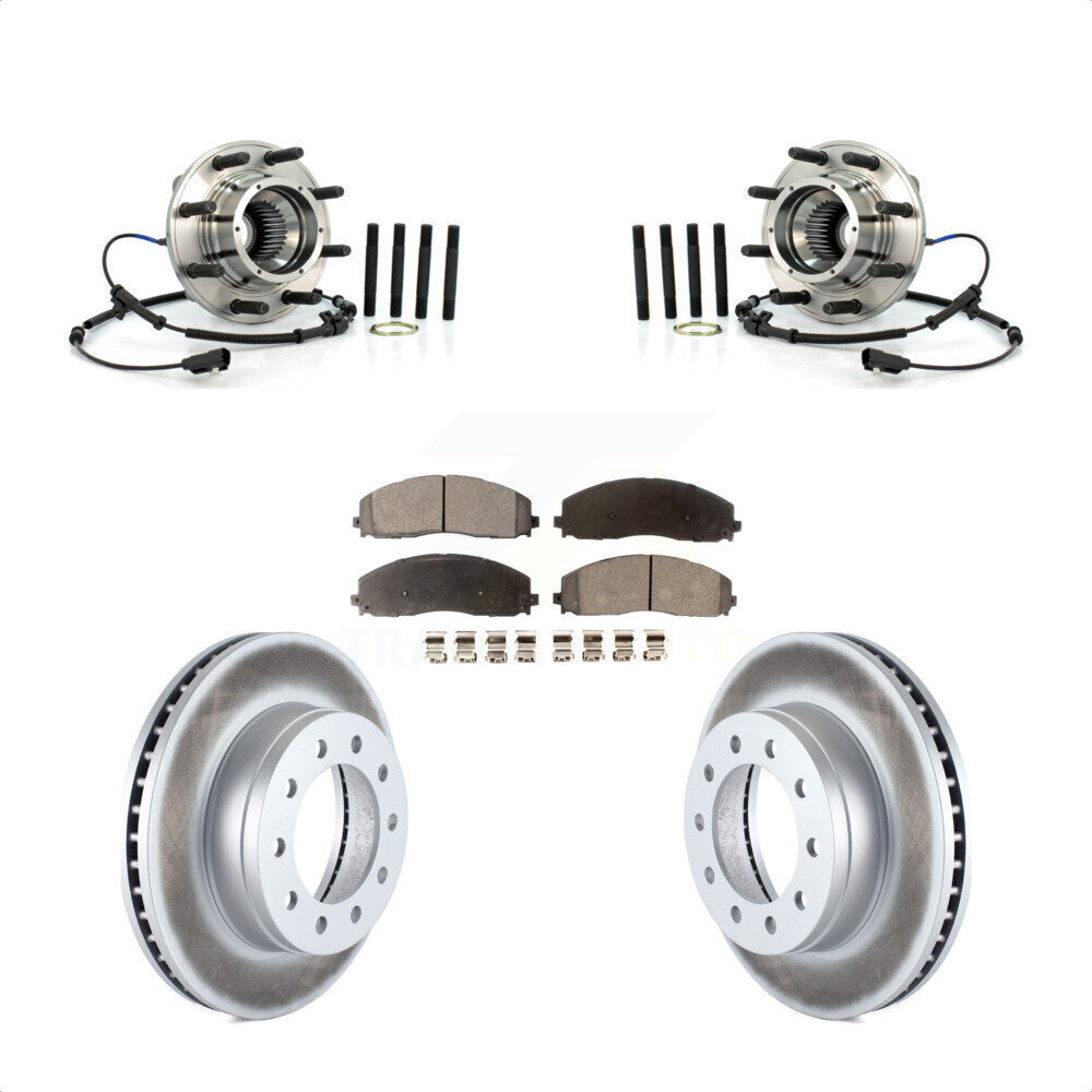 Transit Auto KBB-104858 Wheel Bearing and Hub Assembly for 2013 Ford F-250 Super Duty - Front product image