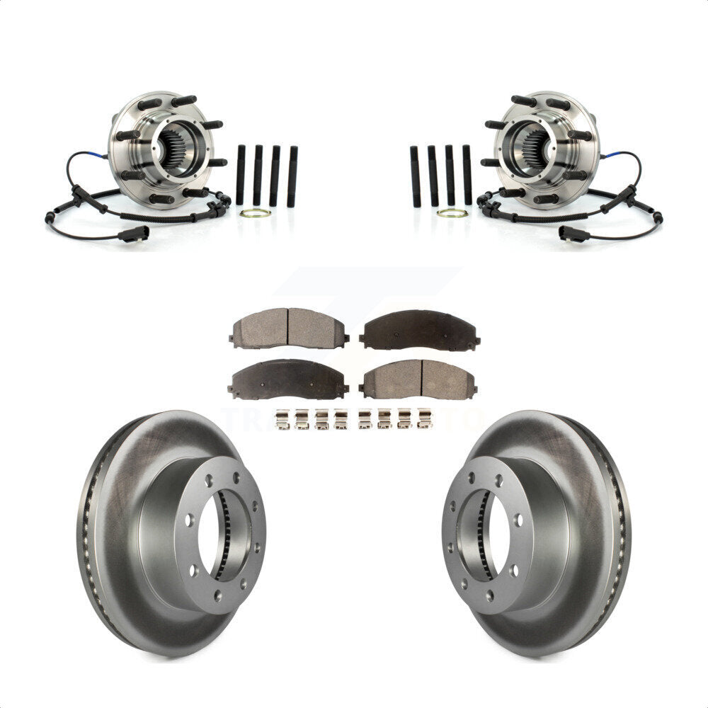 Transit Auto KBB-104859 Wheel Bearing and Hub Assembly for 2013-2016 Ford F-250 Super Duty, Ford F-350 Super Duty - Front product image