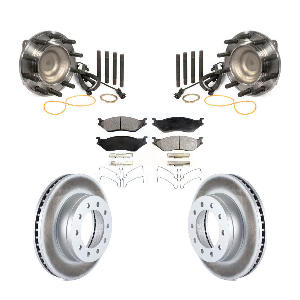 Transit Auto KBB-104861 Wheel Bearing and Hub Assembly for 2011-2016 Ford F-450 Super Duty, Ford F-550 Super Duty - Front product image