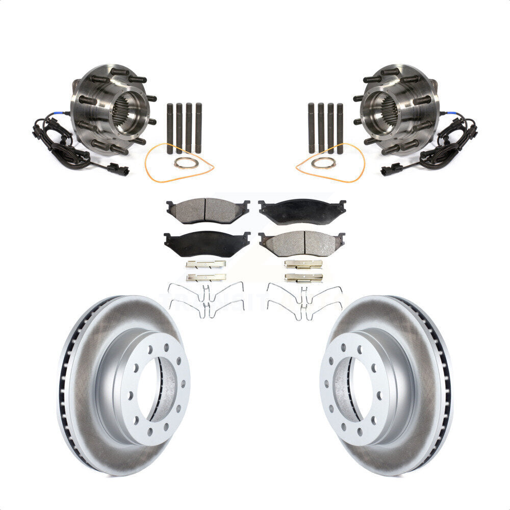Transit Auto KBB-104862 Wheel Bearing and Hub Assembly for 2011-2016 Ford F-450 Super Duty, Ford F-550 Super Duty - Front product image