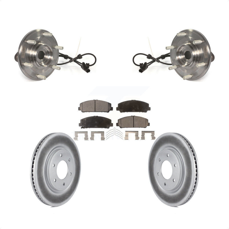 Transit Auto KBB-104876 Wheel Bearing and Hub Assembly for 2012-2015 Nissan Armada, Nissan TITAN - Front product image