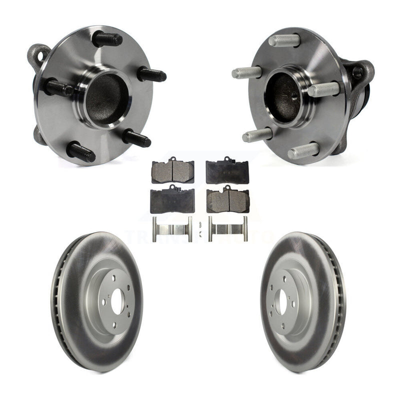 Transit Auto KBB-104890 Wheel Bearing and Hub Assembly for 2009-2015 Lexus IS350, Lexus GS350, Lexus GS450h & more - Front product image