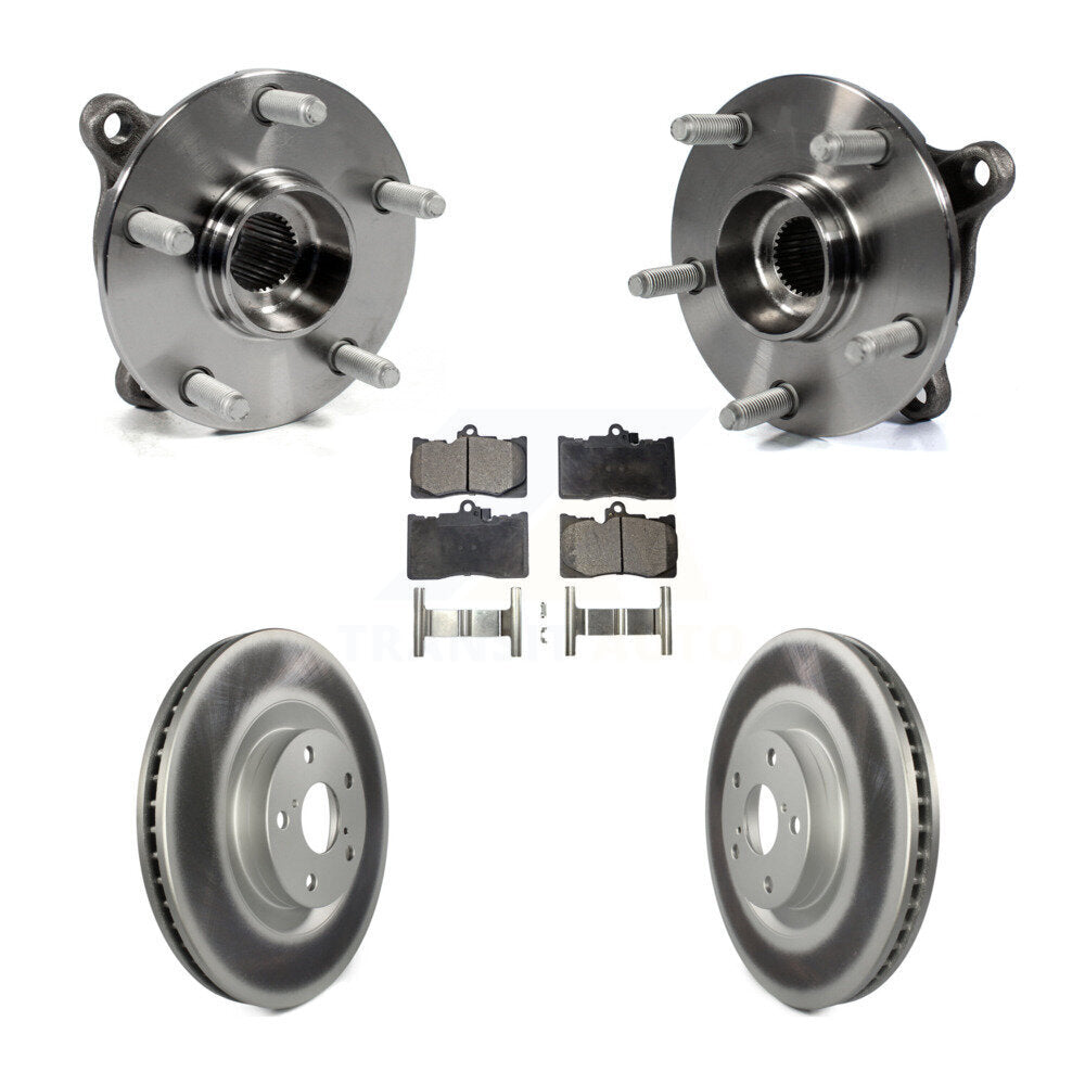 Transit Auto KBB-104894 Wheel Bearing and Hub Assembly for 2007-2022 Lexus RC300, Lexus RC350, Lexus IS300 & more - Front product image