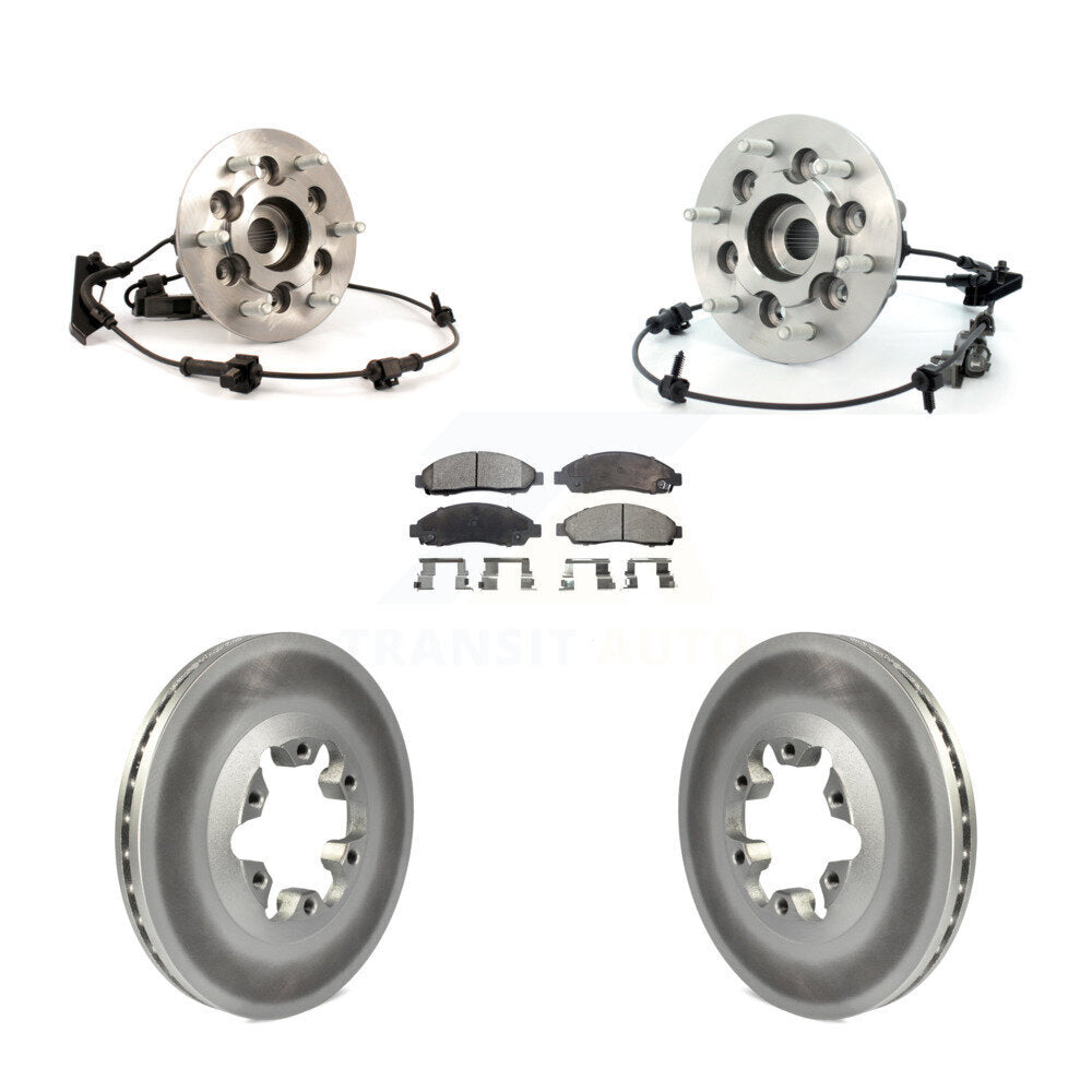 Transit Auto KBB-104911 Wheel Bearing and Hub Assembly for 2004-2008 GMC Canyon, Isuzu i-370, Isuzu i-350 & more - Front product image