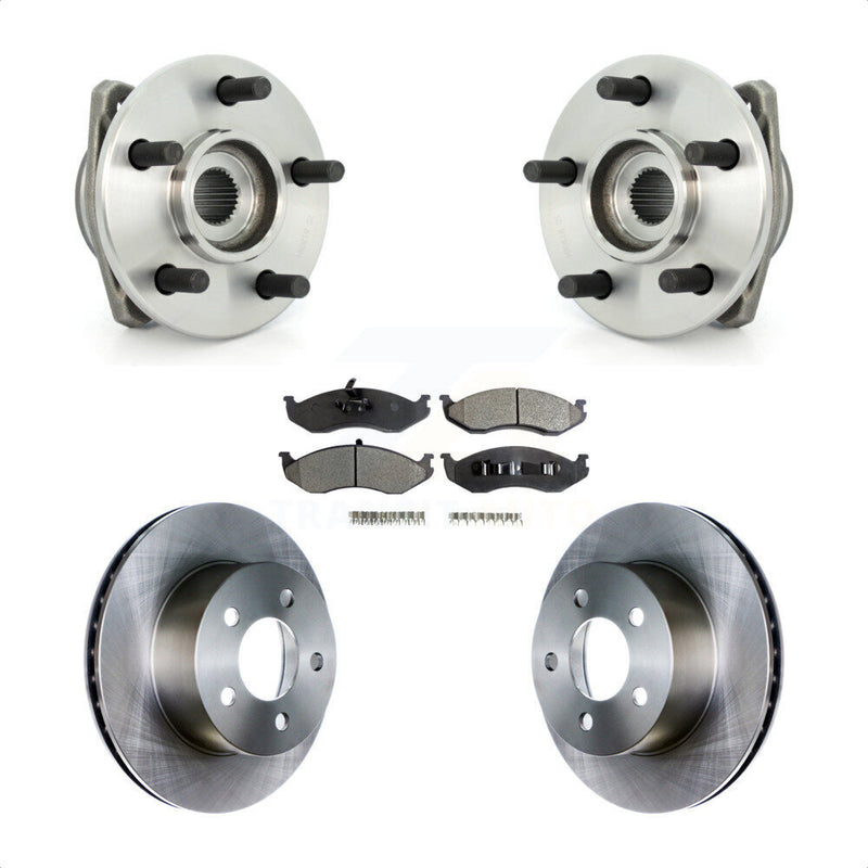 Transit Auto KBB-104938 Wheel Bearing and Hub Assembly for 1990-1999 Jeep TJ, Jeep Cherokee, Jeep Wrangler & more - Front product image