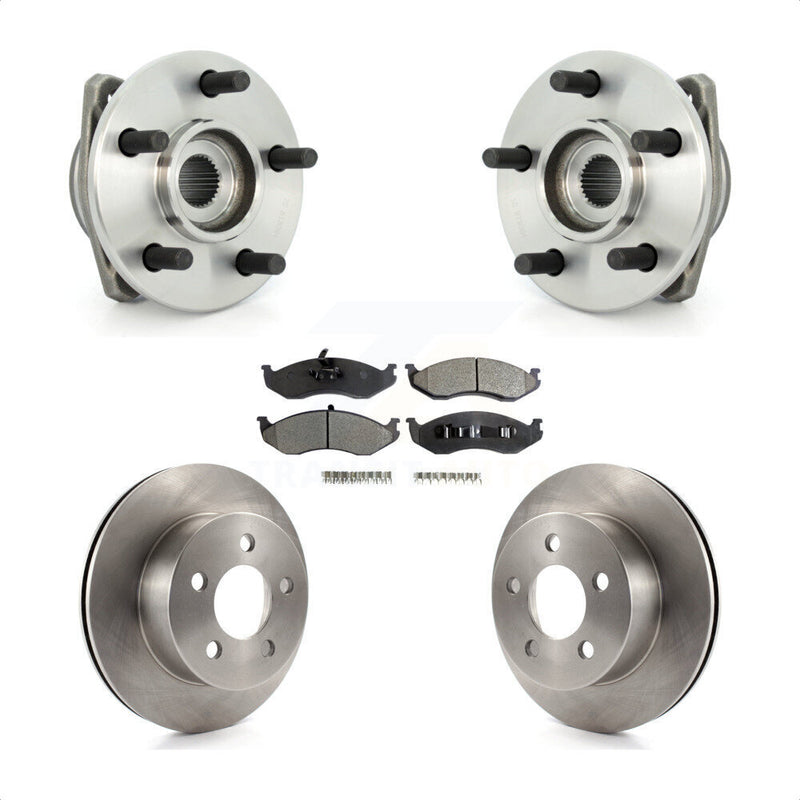 Transit Auto KBB-104940 Wheel Bearing and Hub Assembly for 1993-1999 Jeep TJ, Jeep Grand Wagoneer - Front product image