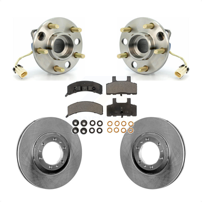 Transit Auto KBB-104942 Wheel Bearing and Hub Assembly for 1992-1993 Cadillac 60 Special, Cadillac Commercial Chassis, Cadillac DeVille & more - Front product image