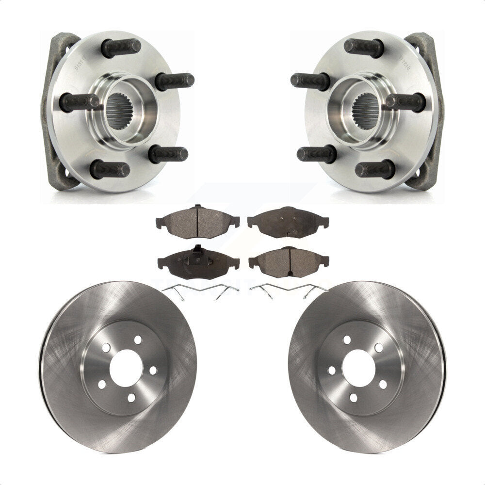Transit Auto KBB-104948 Wheel Bearing and Hub Assembly for 2001-2006 Chrysler Sebring, Dodge Stratus - Front product image