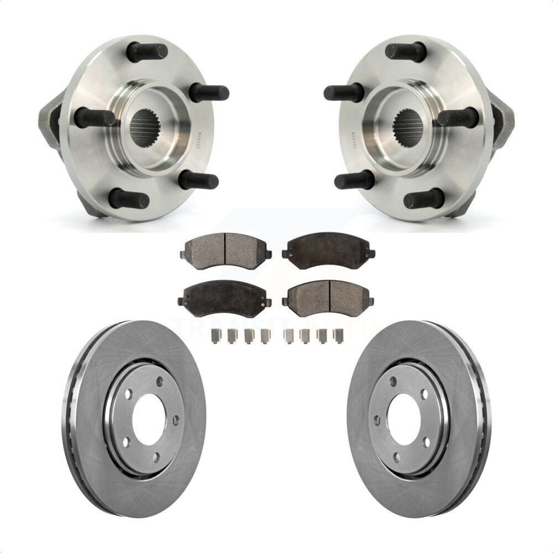 Transit Auto KBB-104967 Wheel Bearing and Hub Assembly for 2001-2007 Dodge Caravan, Chrysler Town & Country, Chrysler Voyager & more - Front product image