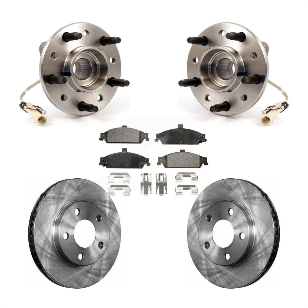 Transit Auto KBB-104976 Wheel Bearing and Hub Assembly for 1997-2005 Chevrolet Classic, Chevrolet Malibu, Oldsmobile Alero & more - Front product image